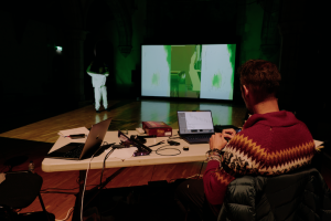 Matías Homar and an0th3r.l0p3z. Image credit Lucy Dawson.