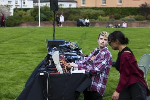 Salma Ataya and Tadhg Kinsella. Image credit Simon Lazewski.