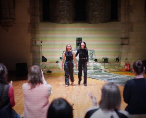 Jessie Thompson and Natalie Beridze. Image credit Maurice Gunning.