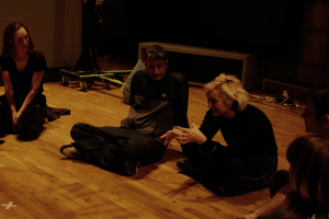 TERRAPOLIS – Movement & scenography Workshop with MHz. Image credit Lucy Dawson.